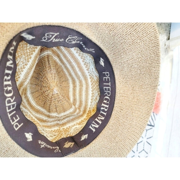 PETER GRIMM KNITTED PANAMA HAT